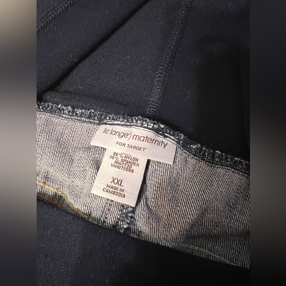 Liz Lange Maternity denim skirt - Picture 3 of 8